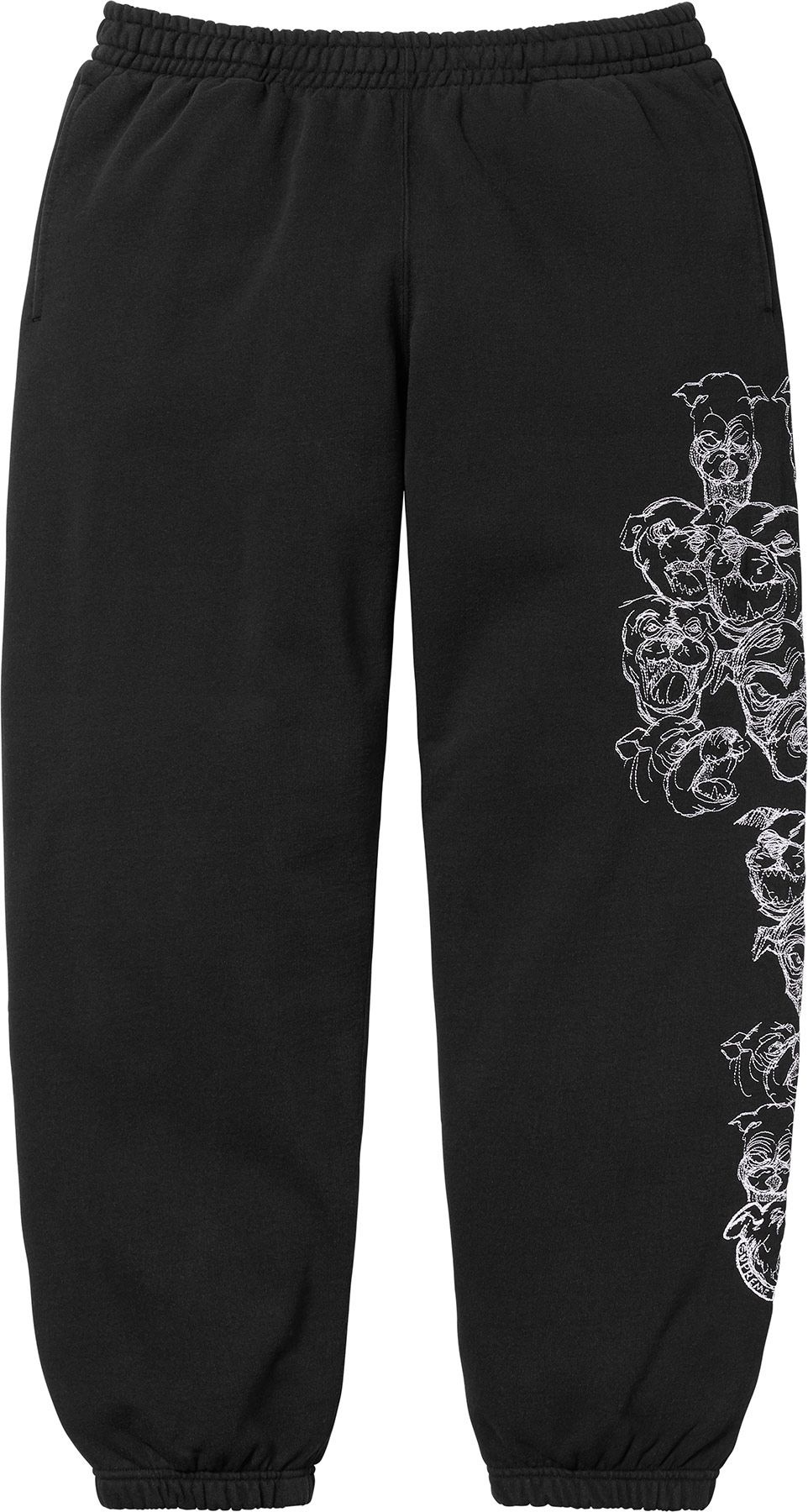 Pitbulls Embroidered Sweatpant view 4